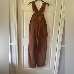Brown overalls